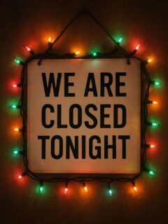 We will be closed tonight. Come see us tomorrow 12-10 or Sunday 1-7!! #downtownlittleton #craftbeer #holidaytime