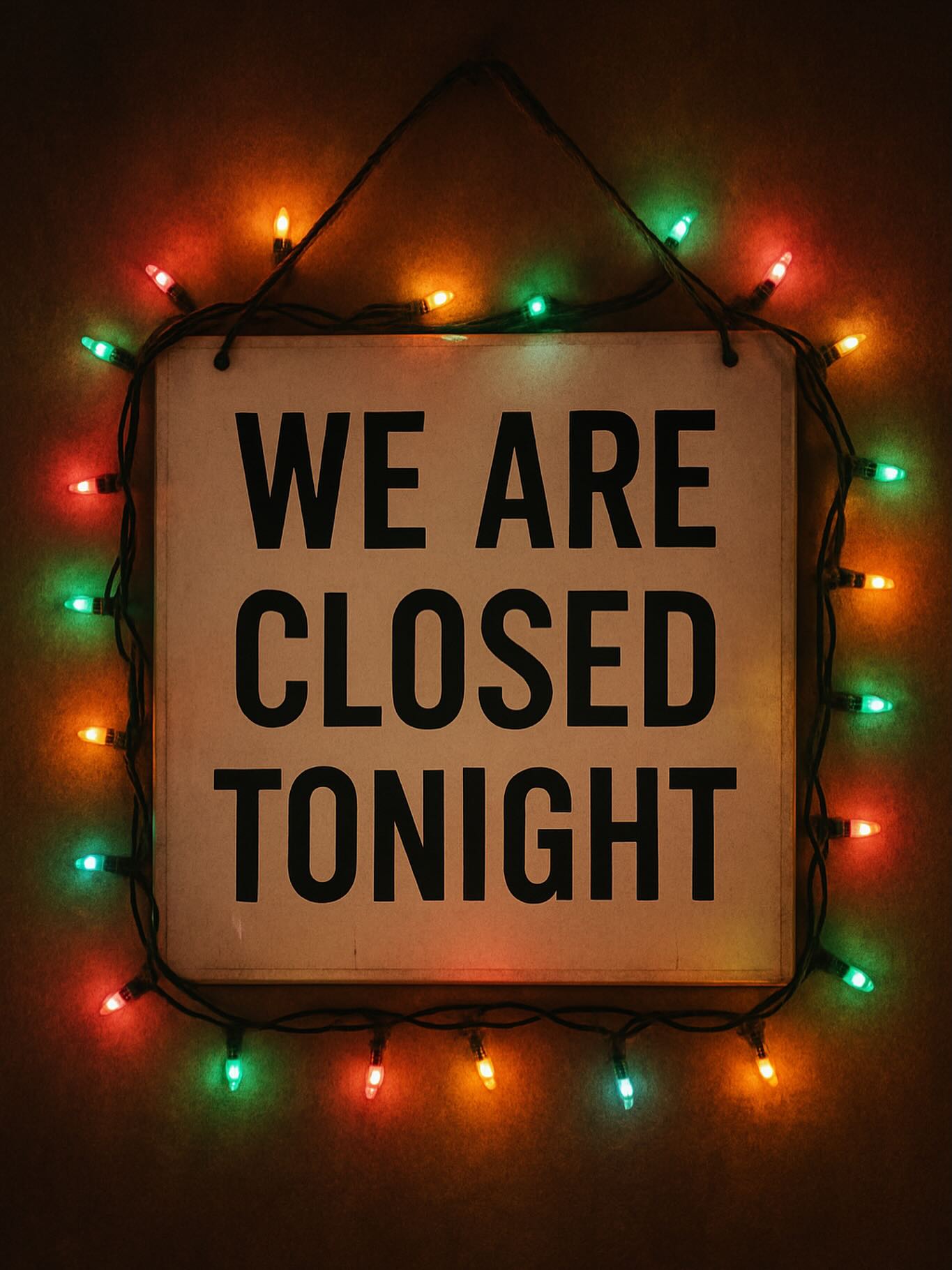 We will be closed tonight. Come see us tomorrow 12-10 or Sunday 1-7!! #downtownlittleton #craftbeer #holidaytime
